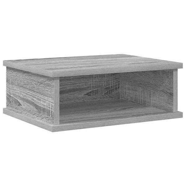 vidaXL Nachtkastje Grijs Sonoma 40 x 31 x 15 cm Bewerkt hout