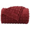 vidaXL Kleden 6 pcs Bordeaux Rood 150 x 130 cm Fleece