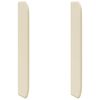 vidaXL Hoofdbord oor Cr&egrave;me 80 x 16 x 4 cm PVC