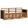 vidaXL Sofa-Sets 3 st Massief Acaciahout