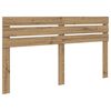 vidaXL Hoofdbord Artisan Eiken Bewerkt hout