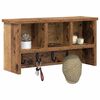 vidaXL Wandgemonteerde kapstok Oud hout 50 x 16 x 26 cm Bewerkt hout