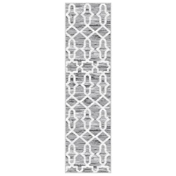 vidaXL Tapijtloper bedrukt wasbaar opvouwbaar 80x300 cm polyester