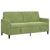 vidaXL Bank met opslag Lichtgroen 172 x 78 x 87 cm Polyester