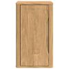 vidaXL Badkamer wandkast met plank FLORO Wasbruin 35 x 30 x 60 cm