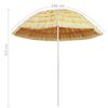 vidaXL Strandparasol Hawaï stijl 240 cm naturel