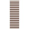 vidaXL Zebra rolgordijn 75x200 cm stofbreedte 70,9 cm polyester bruin
