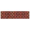 vidaXL Vloerkleedloper MARSA Meerkleurig 100 x 300 cm Polyester en PVC