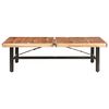 vidaXL Salontafel 142x90x42 cm massief acaciahout