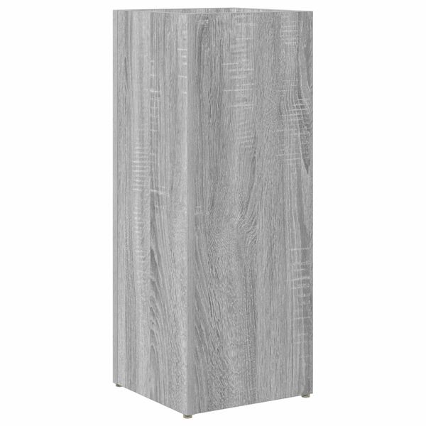 vidaXL Paraplu Standaard Grijs Sonoma 25 x 24,5 x 64 cm Bewerkt hout