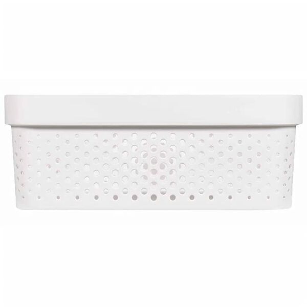 Curver Opbergboxen 4 st Infinity met deksel 11 L + 17 L wit