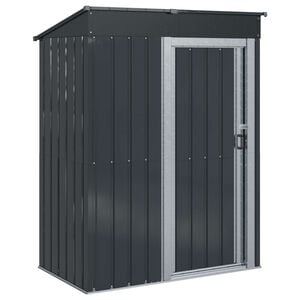 vidaXL Tuinhuisjes Antraciet 137 x 81 x 180 cm Metaal