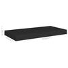 vidaXL Wandschappen zwevend 4 st 50x23x3,8 cm MDF zwart