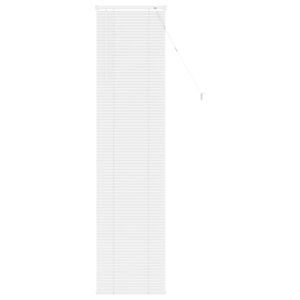 vidaXL Venetiaanse Blind Verstelbaar Wit 213 x 50 cm PVC