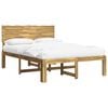 vidaXL Tweepersoonsbed met hoofdeinde ROSTOCK Wit 140 x 190 cm