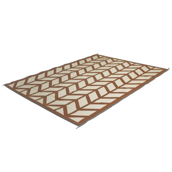Bo-Camp Buitenkleed Chill mat Flaxton M 2x1,8 m kleikleurig