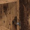 vidaXL Dressoir met lade Oudhout 60 x 31 x 70 cm Bewerkt hout