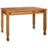 vidaXL Tuintafel 120x65x80 cm massief teakhout