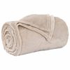vidaXL Kleden 6 pcs Beige 220 x 240 cm Fleece