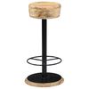 vidaXL Barstoelen 2 st massief mangohout