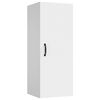 vidaXL Wandkast 34,5x34x90 cm bewerkt hout wit