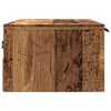 vidaXL Wandkast 68x30x20 cm bewerkt hout oud houtkleurig