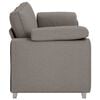 vidaXL Bank Taupe 219 x 80 x 82 cm Stof
