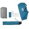 vidaXL Tent 2-persoons waterdicht blauw