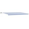 vidaXL Uitschuifbare luifel Blauw en Wit 600 &times; 300 cm