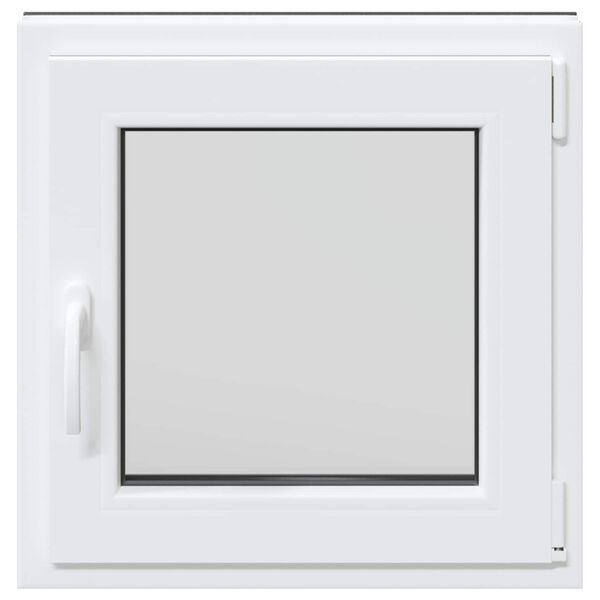 Kelderraam RISOR Antraciet 50 x 50 cm PVC en glas