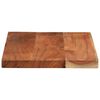 vidaXL Tafelblad rechthoekig 60x40x2,5 cm massief acaciahout