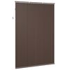 vidaXL Venetiaanse Blind Donkerbruin met Patroon 213 x 130 cm PVC