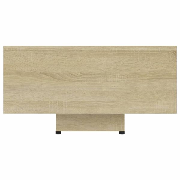 vidaXL Salontafel 85x55x31 cm bewerkt hout sonoma eikenkleurig