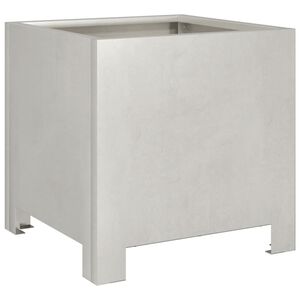 vidaXL Plantenbak 30x30x30 cm roestvrij staal