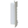 vidaXL Buitenwandlamp Zilver 23.5 x 10.5 x 26 cm Roestvrij staal