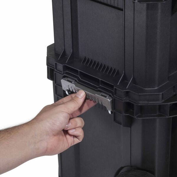 Keter Gereedschapsopberger met Connect Trolley and Rolling Systems zwart