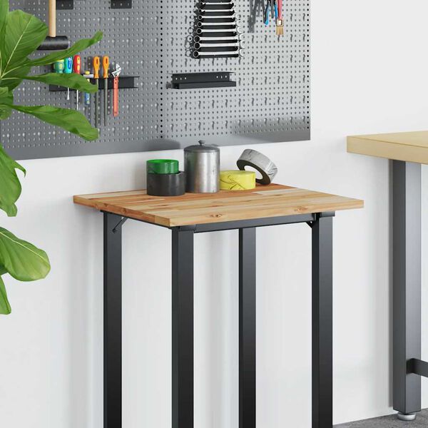 vidaXL Bureaublad met olieafwerking 100x50x2 cm massief acaciahout