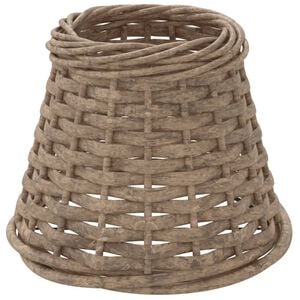 vidaXL Lampenkap &Oslash;15x12 cm wicker bruin