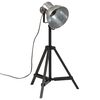 vidaXL Vloerlamp 25 W E27 35x35x65/95 cm vintage zilverkleurig