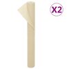 vidaXL Vliesdoek voor planten 2 rollen 70 g/m&sup2; 10x1,6 m