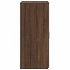 vidaXL Opbergkast 50x45x103,5 cm bewerkt hout bruin eikenkleurig