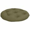 vidaXL Hangstoel Kussen VIANEN 100% Polyester Olijfgroen &Oslash; 60 x 10 cm