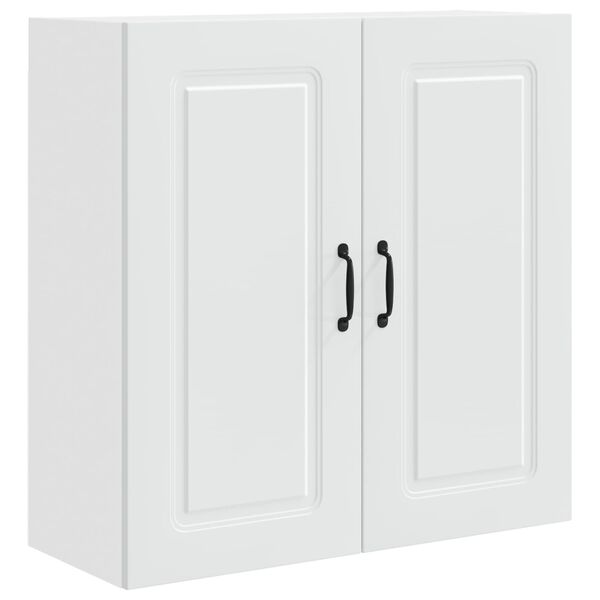 vidaXL Keukenkast met opslag Kalmar Wit 80 x 31 x 80 cm Bewerkt hout