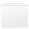 vidaXL Salontafel 80x50x42,5 cm bewerkt hout wit