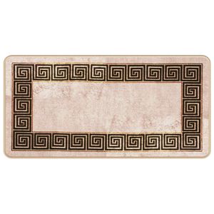 vidaXL Vloerkleedloper MARSA Zwart 50 x 100 cm Polyester en PVC