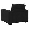 vidaXL Fauteuil 100x78x84 cm fluweel zwart