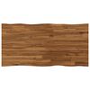vidaXL Rechthoekig Tafelblad 90 x 50 x 3,5 cm Rechthoekig Naturel
