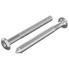 vidaXL Meubelschroeven 2 pcs Zilver M6 x 60 mm Staal