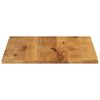 vidaXL Tafelblad vierkant 70x70x2,5 cm massief mangohout