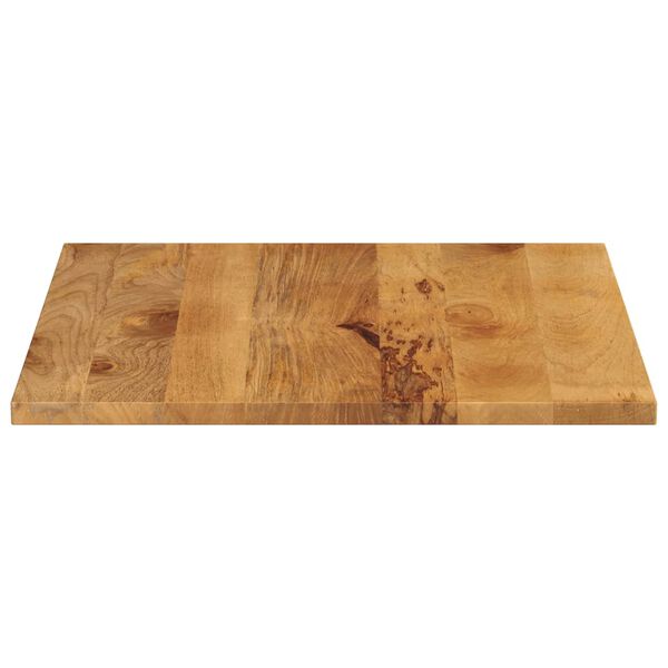 vidaXL Tafelblad vierkant 70x70x2,5 cm massief mangohout